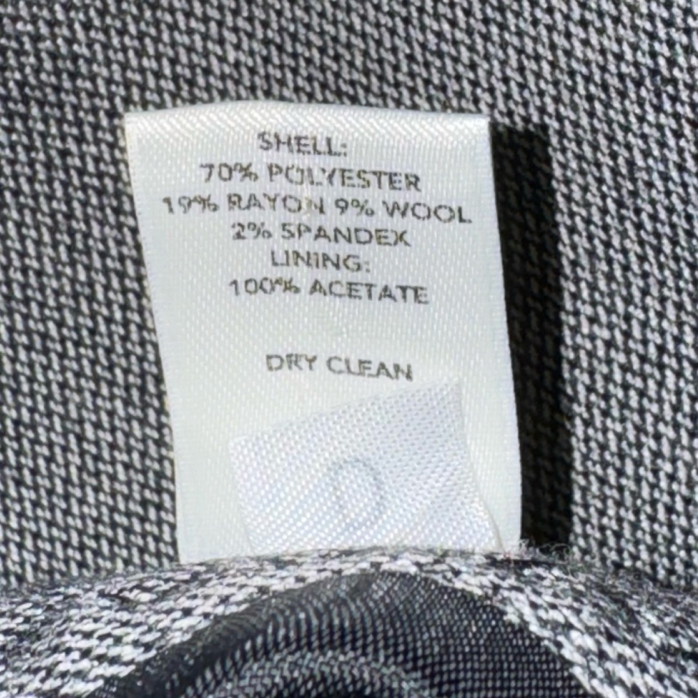 Ann Taylor LOFT Grey Wool Skirt. Size 16 - Picture 4 of 4